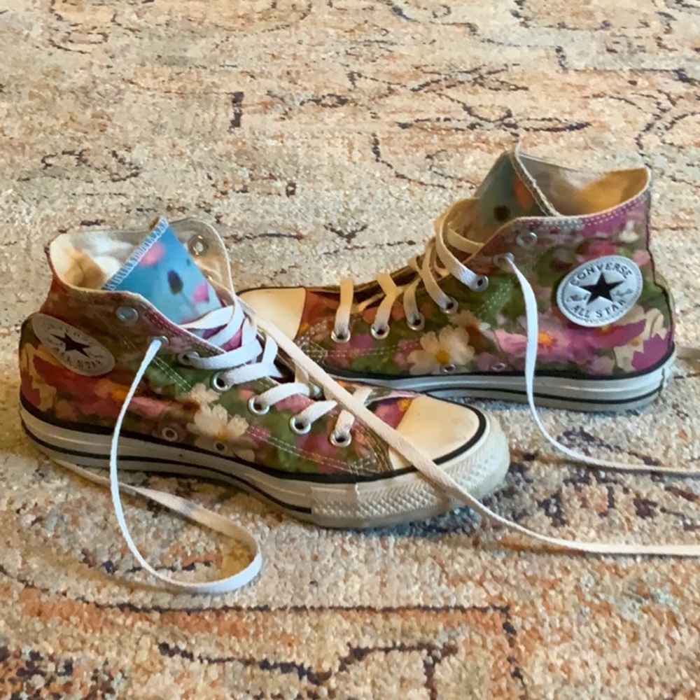 Floral Chuck Taylors